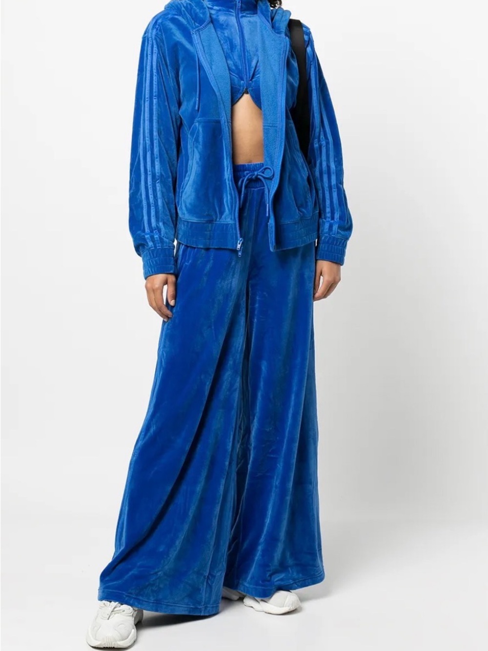 adidas x Jeremy Scott Track Pants
BlueVelour Wide Leg Large